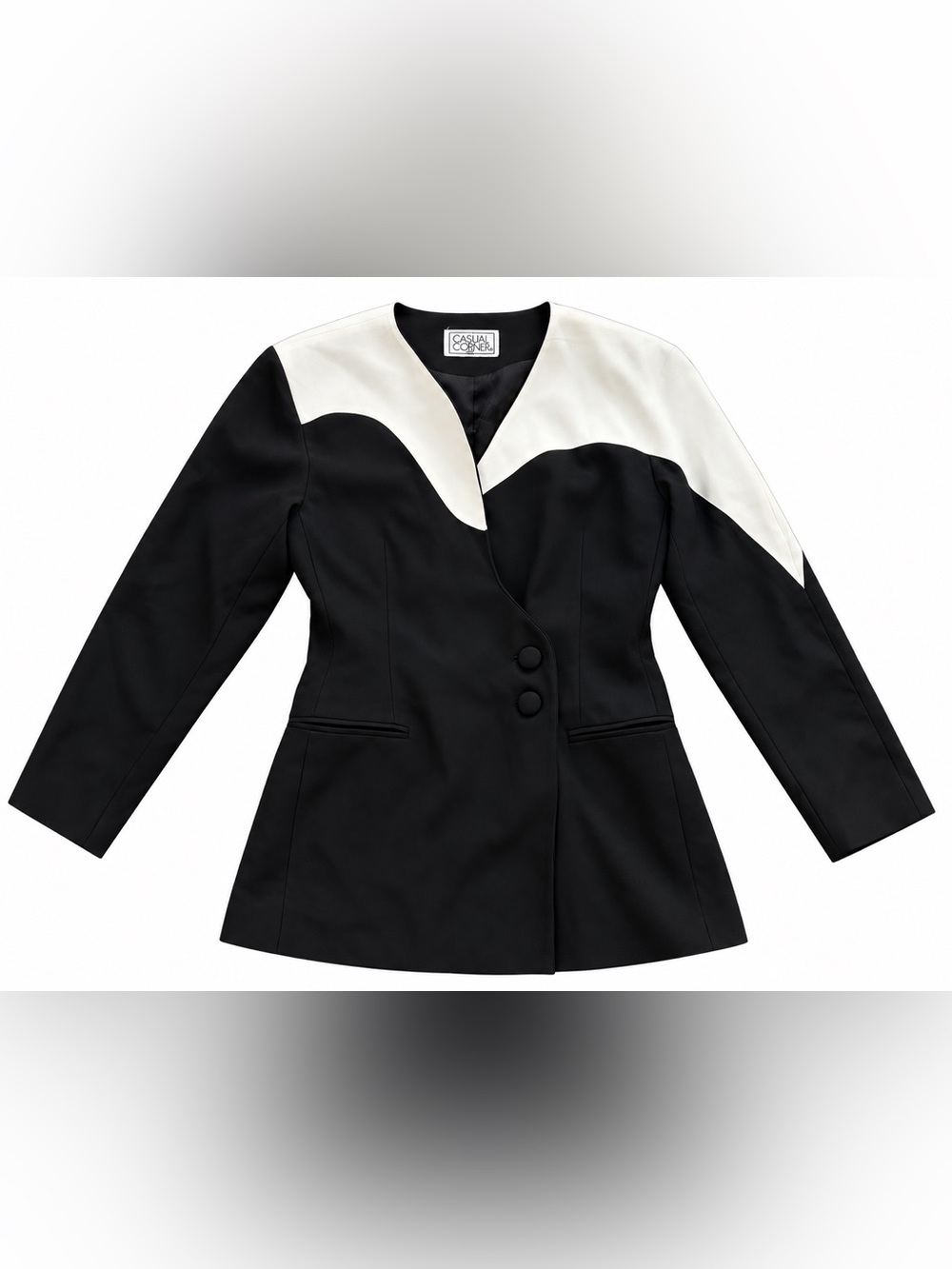 Vintage asymmetrical blazer